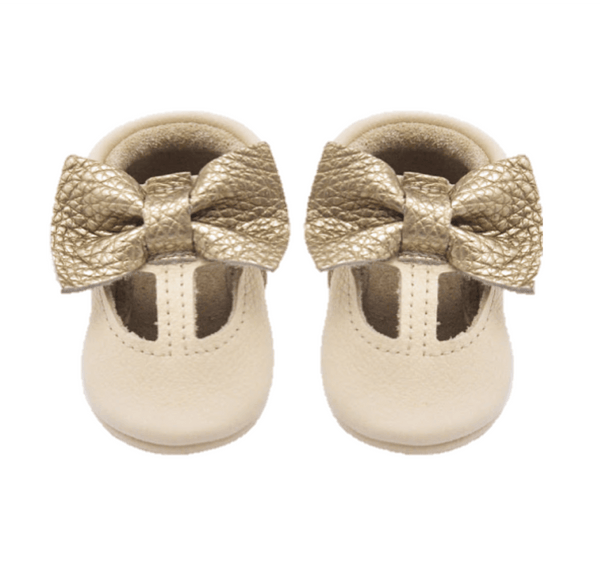 Nude - Daisy-Little Lambo baby moccasins kinder mokkasins